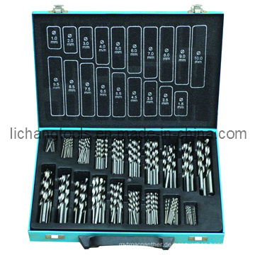 170PCS HSS Twist Drill Bit Set mit 19 technischen Daten